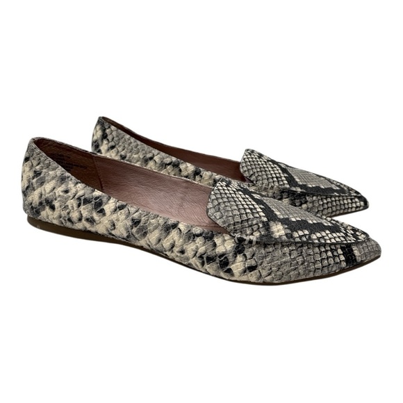 Steve Madden Feather Loafer Snake Print Size 11 M - Picture 8 of 11